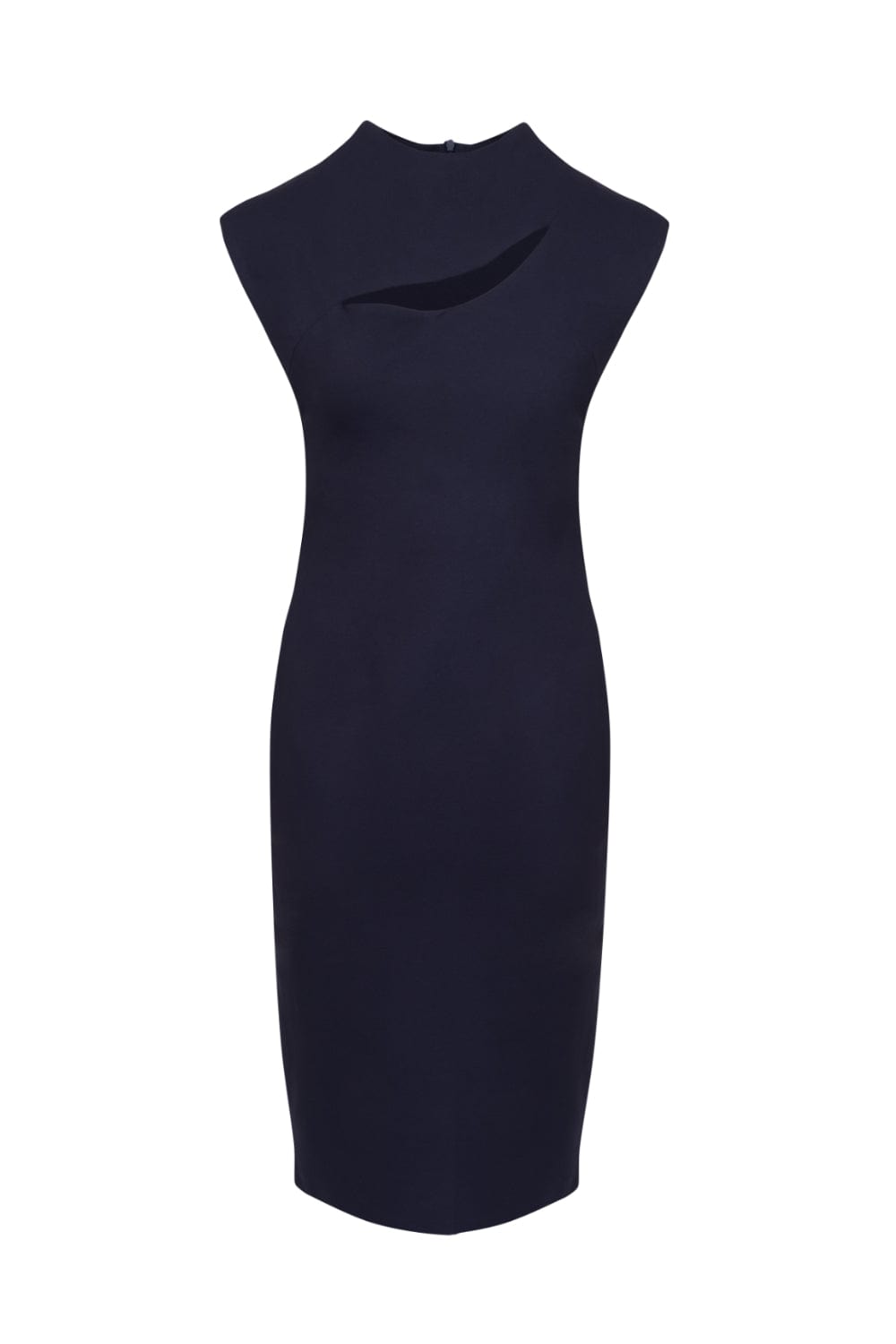 Access - Vestido Curto Cut Out Azul Marinho