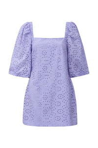 Allma For Us - Vestido Curto Laise Lilas