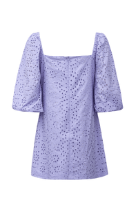 Allma For Us - Vestido Curto Laise Lilas