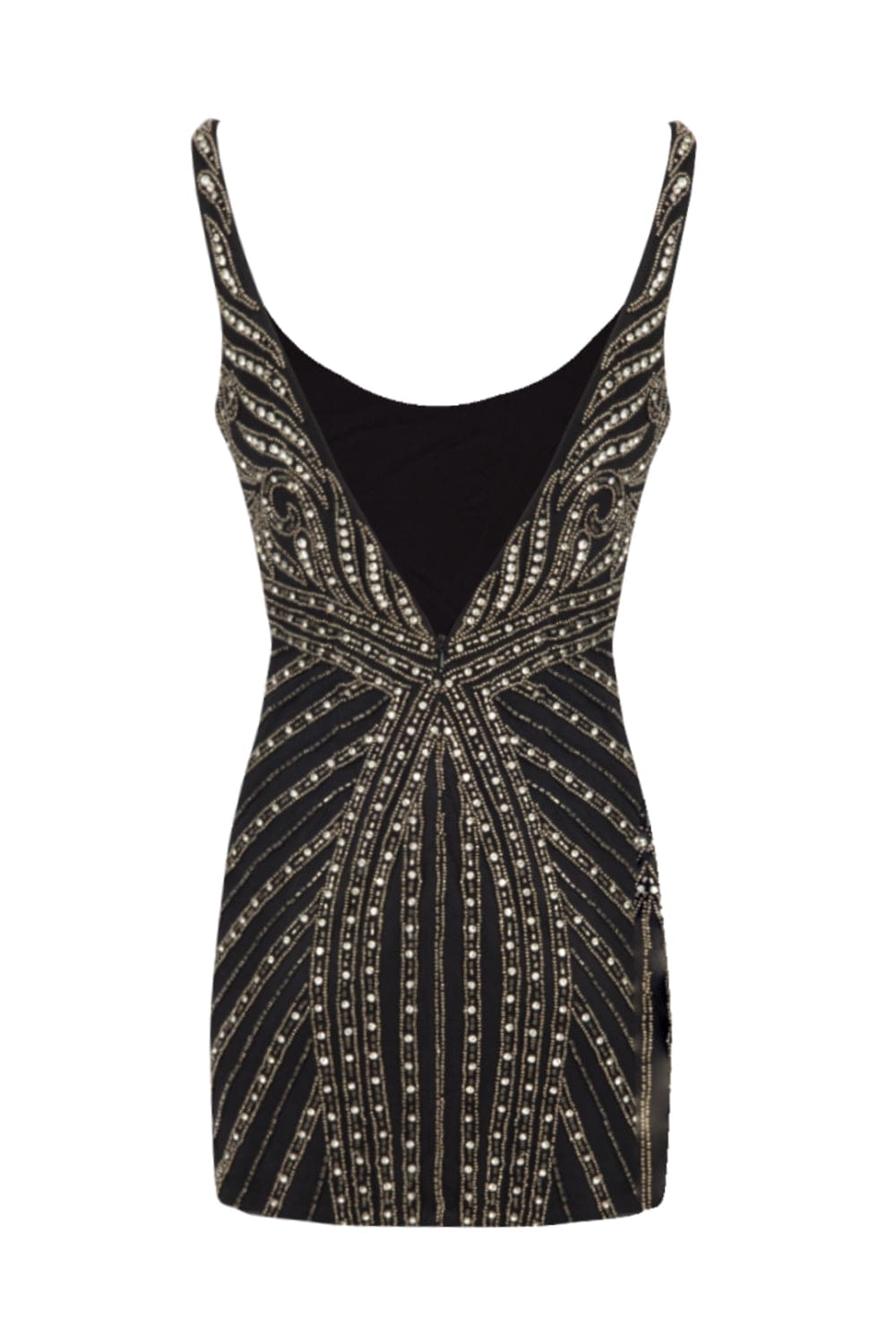 Dolps - Vestido Curto Luar Bordado Preto