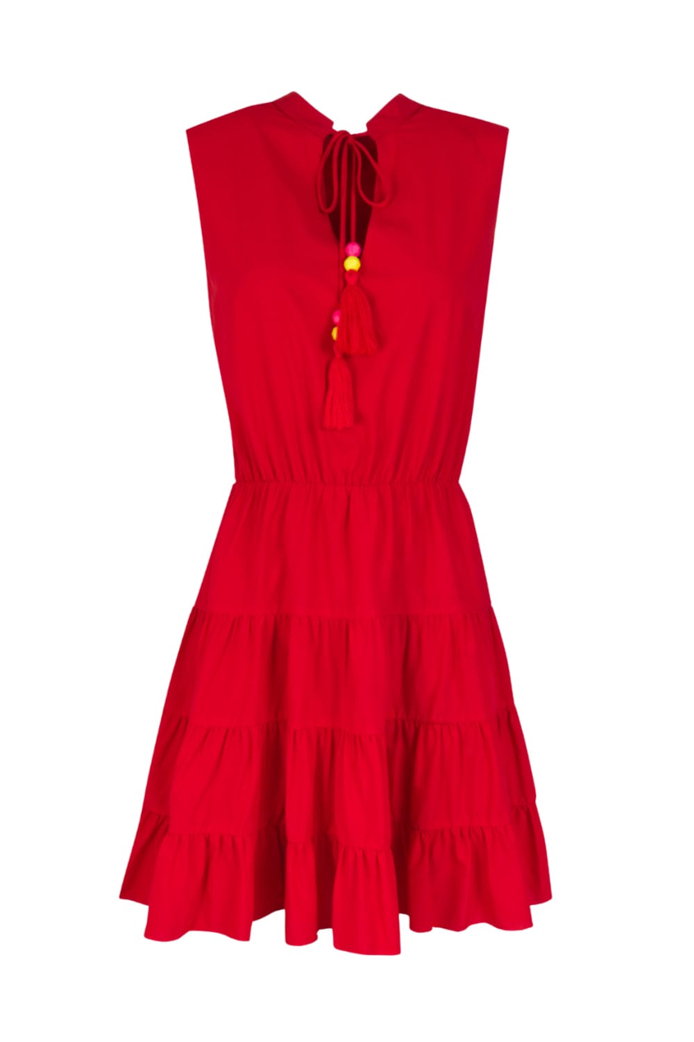 Fleche D'or - Vestido Curto Nathiele Vermelho