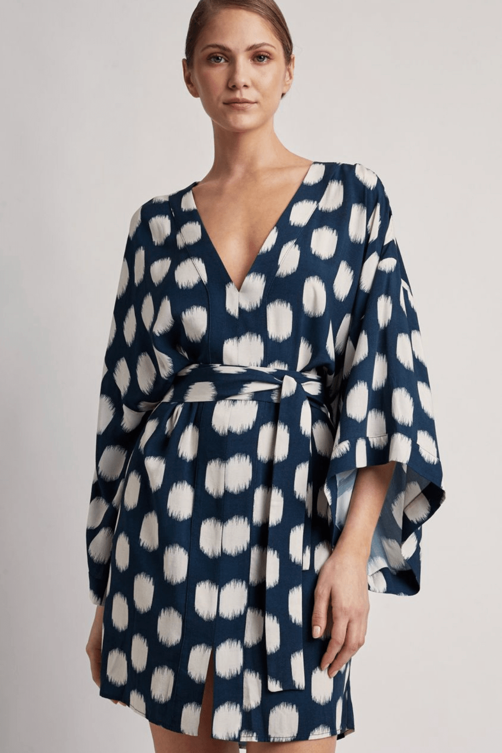 Lenny Niemeyer - Vestido Curto Túnica Splitted Ásia