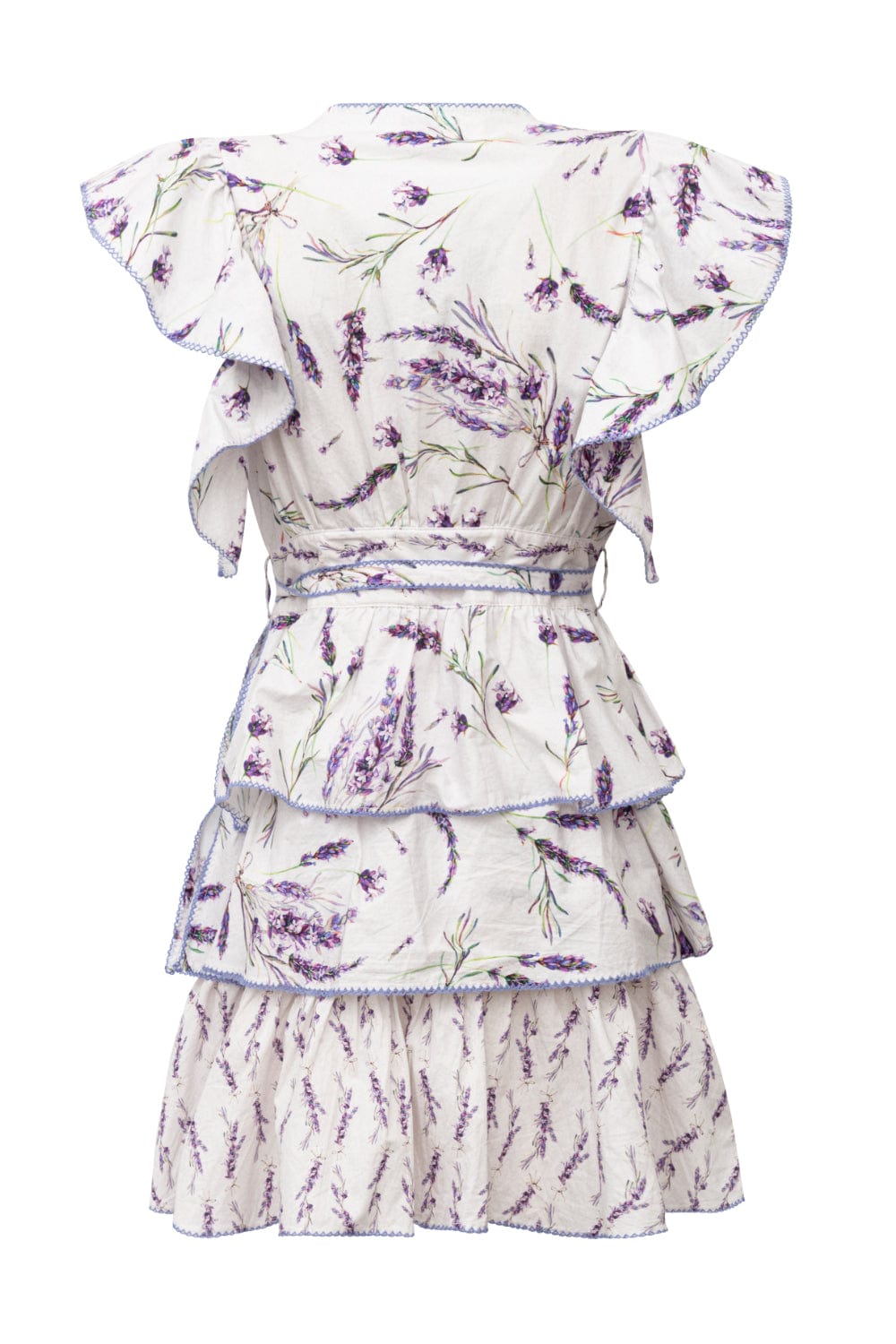 Lalibela - Vestido Curto com Babados