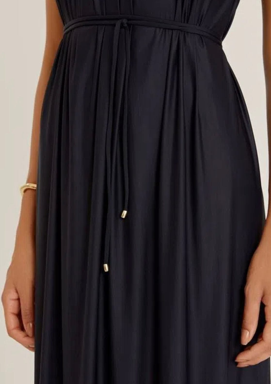 Lenny Niemeyer - Vestido Longo com Alça Corrente Preto